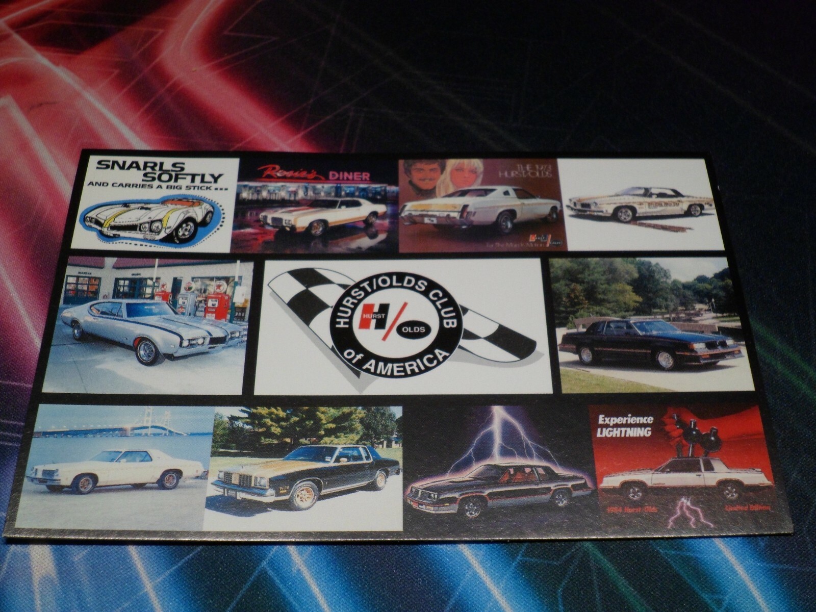 RARE - HURST/OLDS CLUB OF AMERICA POSTCARD 10 PRODUCTION YEARS | eBay