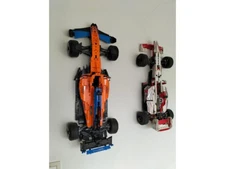 Wall Mount Compatible With Lego Mclaren F1 # 42141 & Grand Prix # 42000