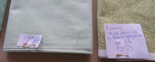 7.5 yards,12 pcs,green cotton fabric,4 MODA Marbles,Springs Ind,Kaufman,Benartex - Picture 7 of 10
