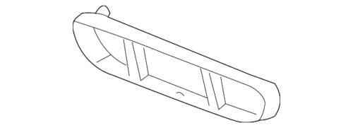 Parrilla delantera para Ford Explorer XLS Sport 2002-2004 (N/P 1L2Z-17K945-BAA)