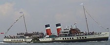 WAVERLEY, Seitenraddampfer (1947-1973). Bauplan RC