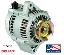 200 Amp 13762 Alternator Acura Integra High Output Hd Performance New Usa
