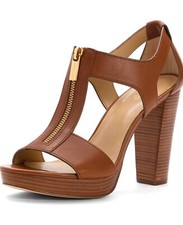 Womens Michael Kors Berkley Sandal Brown  Size 11M