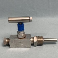 AOP Needle Valve 1/2" MNPT x FNPT 316 Stainless 6000 PSI @ 200F NACE,