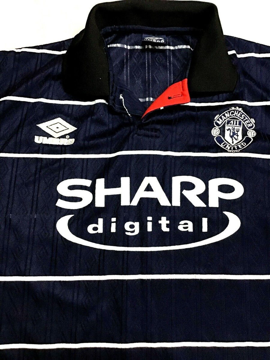 Vintage Manchester United 1999-00' Away Football T-Shirt