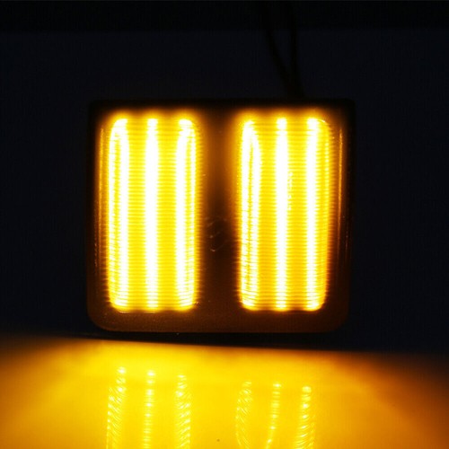 Dynamic Turn Signal LED Side Mirror Indicator Blinker Lights For Ford F250 F350 - Picture 6 of 12