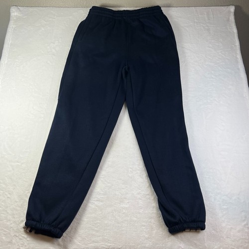 Vintage NYC SPORT Co. Joggers Sweatpants Mens Large Blue Drawstring Sporting