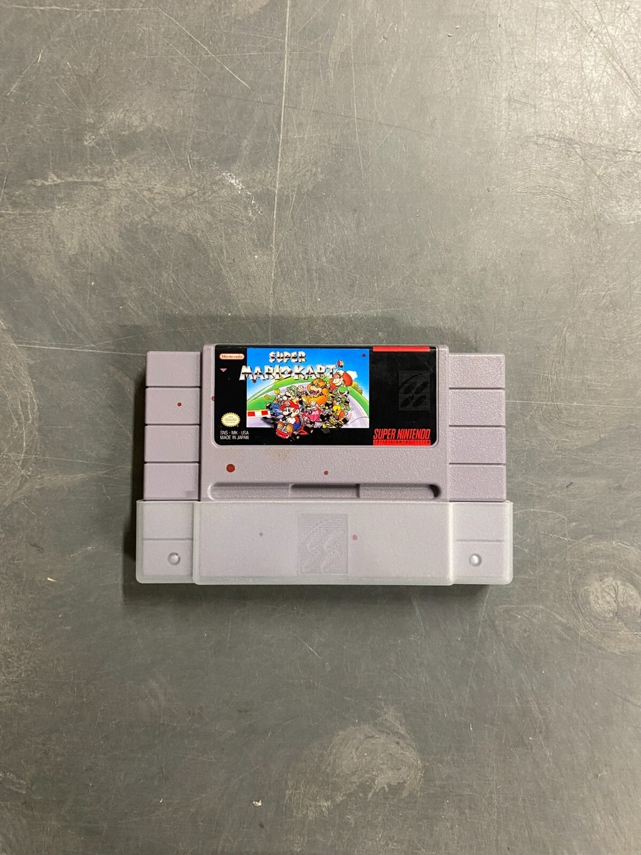 Super Mario Kart Super Nintendo cartridge