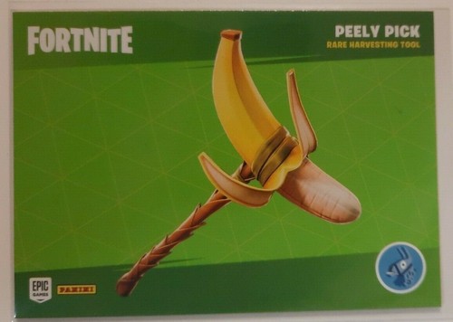 Panini Fortnite Series 2 PEELY PICK/PERSUADER Rare Tool Card #H20