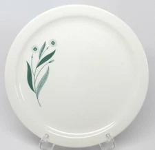 Homer Laughlin HLC3930 Green Flowers Salad Plate Best China