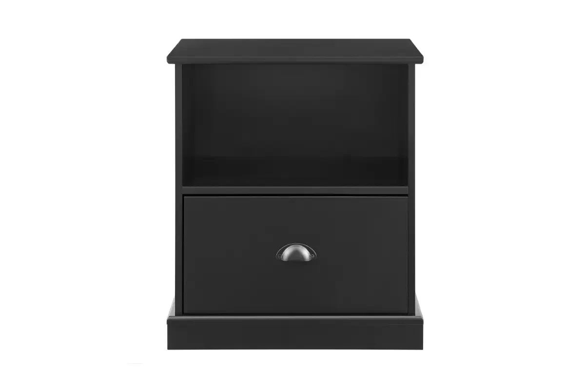 Shangri La Hampton Bedside Table Black Furniture Bedside Tables