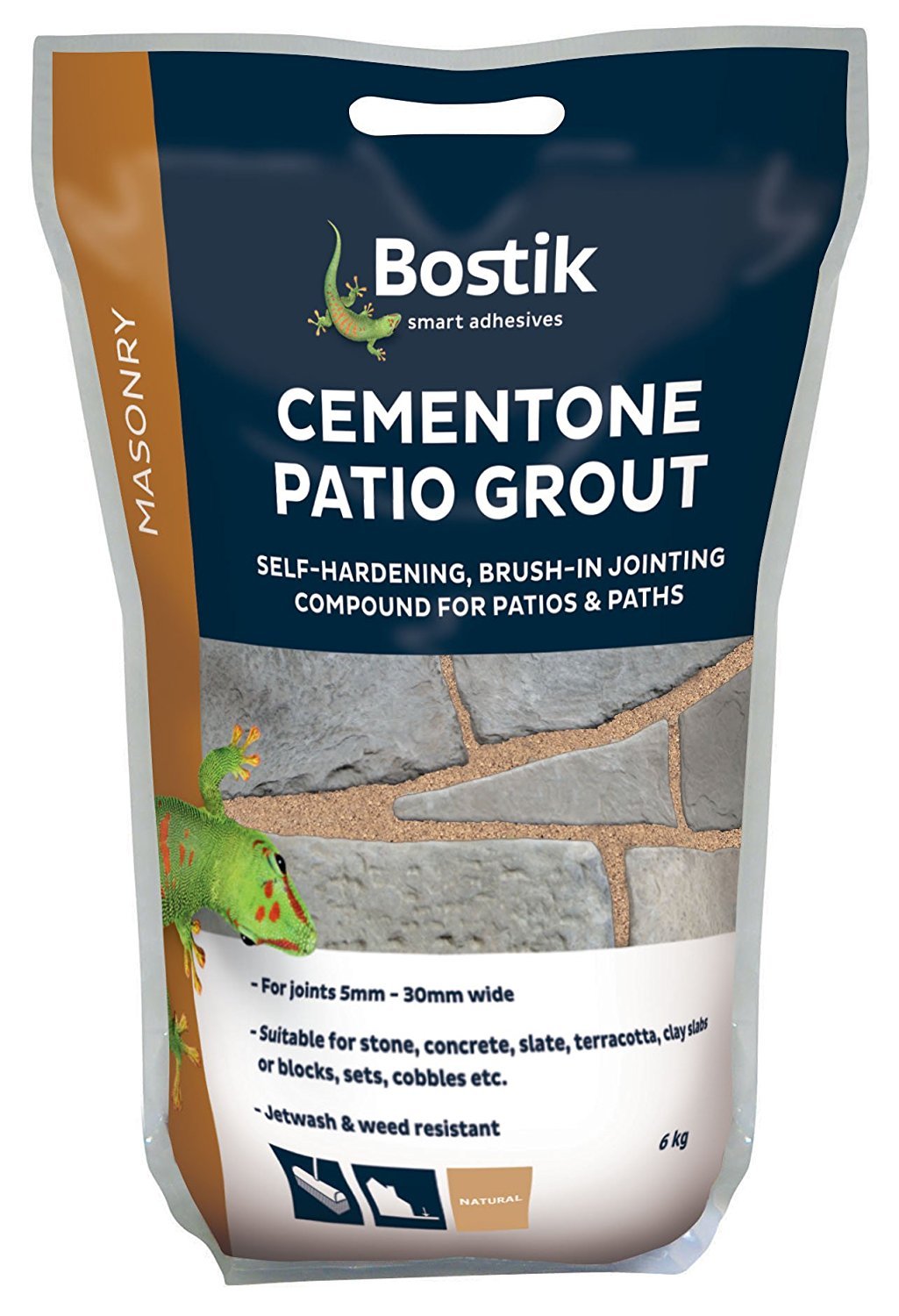 Bostik 30812549 Self-Hardening Cementone Patio Grout - Natural | eBay