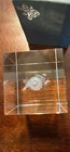 Glass Paperweight With Lighthouse Etching 3.25 In X 2 In X 2 In New — photo 5