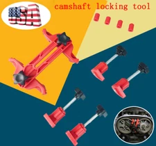 Universal Camshaft Lock Holder Car Engine Dual Cam Clamp Timing Locking Tool Set