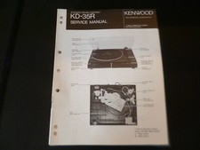 Manuale di servizio originale schema elettrico Kenwood KD-35R