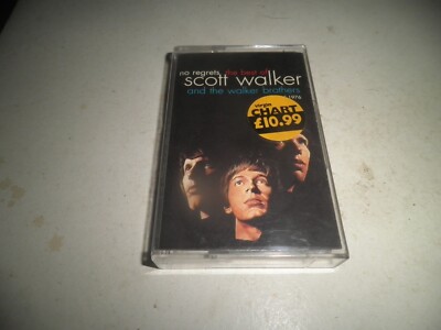 Scott Walker & Walker Brothers - No Regrets - Best Of 1965-1976 Cassette Tape