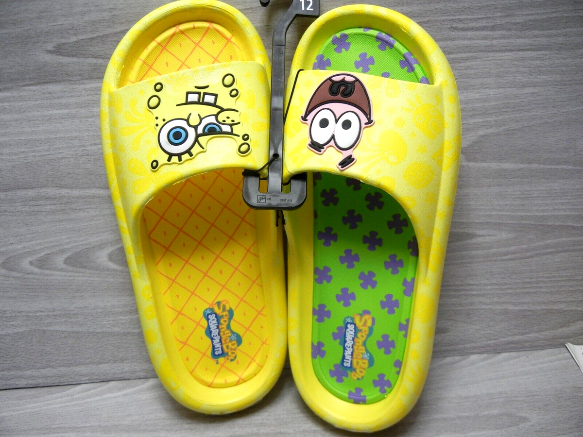 sandals spongebob squarepants