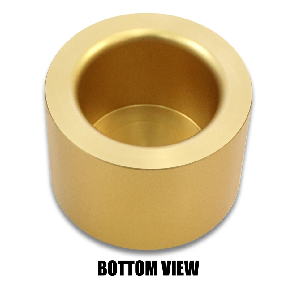 Kit de elevación espaciador de resorte helicoidal trasero de aluminio de 2,5" par años 60-90 Buick Cadillac EE. UU. Foto 2 de 4