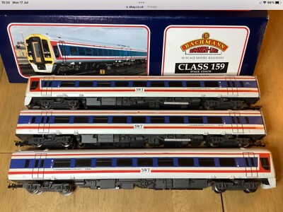 Bachmann 32-512 Southwest Trains Postkutsche Class 159 3 Wagen DMU 159009