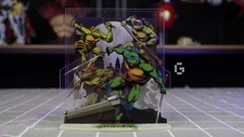 Teenage Mutant Ninja Turtles Cowabunga Collection Limited TMNT 3D ART DIORAMA