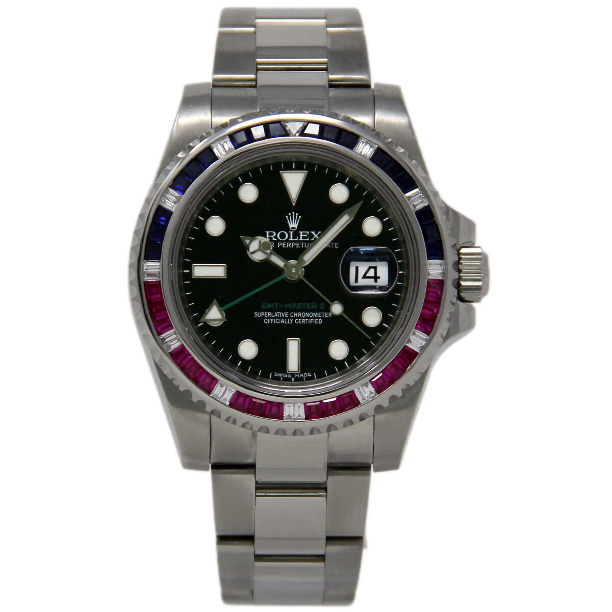 gmt master 2 pepsi diamond