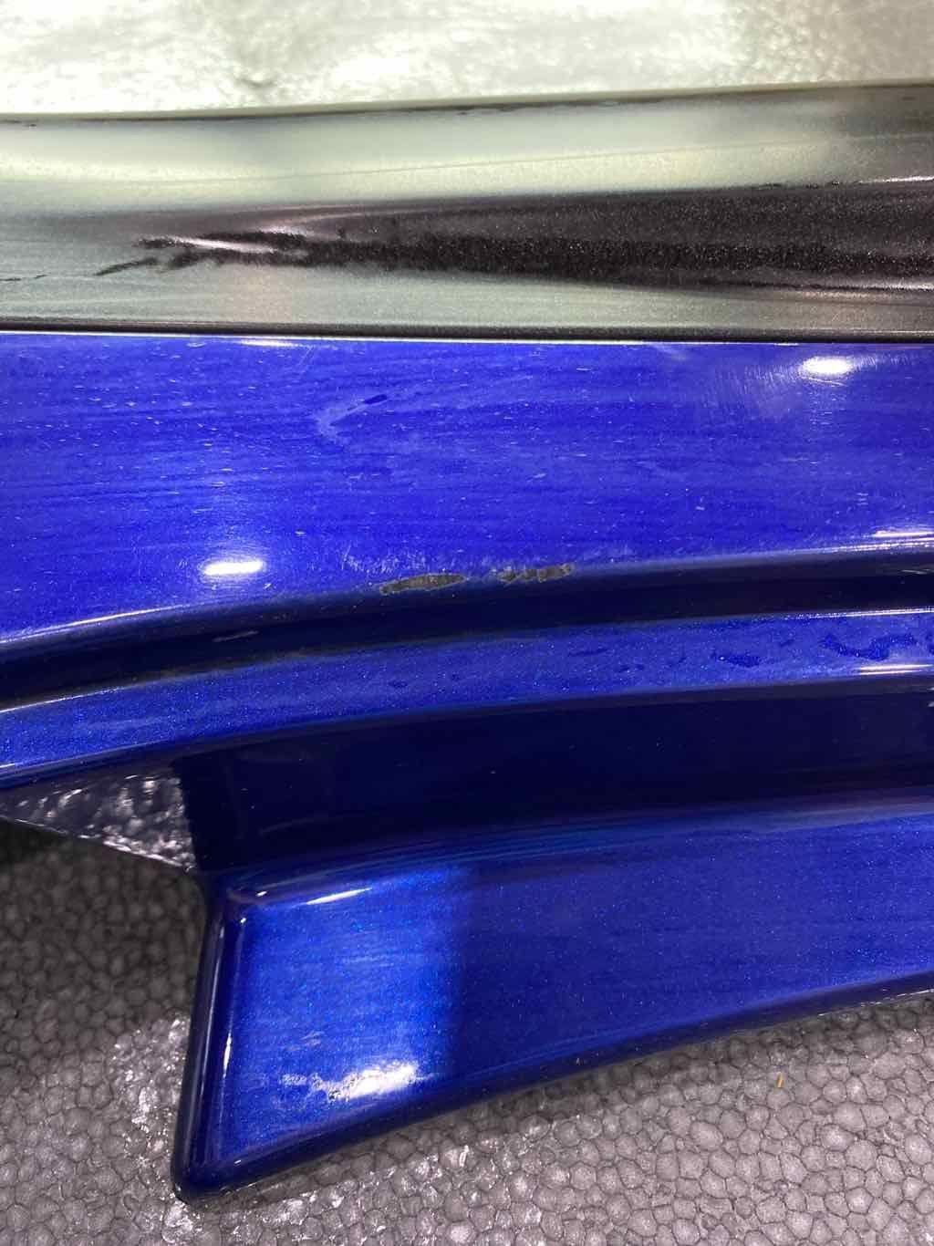 2014 - 2016 MASERATI GHIBLI OEM LEFT ROCKER MOLDING SIDE SKIRT | BLU EMOZIONE