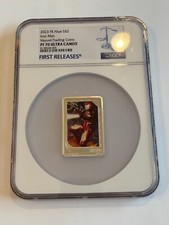 2023 Niue Silver $2 Marvel Avengers Iron Man Trading Card Coins NGC PF70 * POP 8
