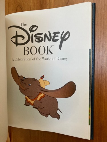 The DiSNEY BOOK A Celebration of the World of Disney , Leather bond , nice ,Rare - Picture 5 of 9