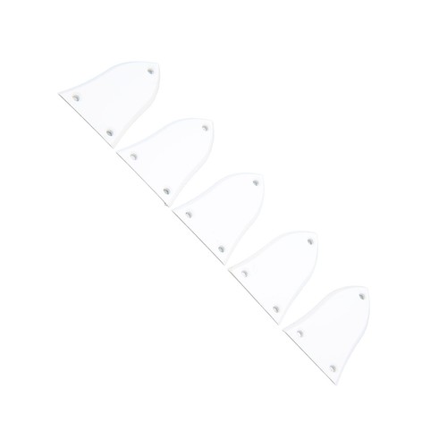 5Pcs Truss Rod Cover 3 Holes Plastic Instrument Accessory For Bass Electric - Picture 14 of 24
