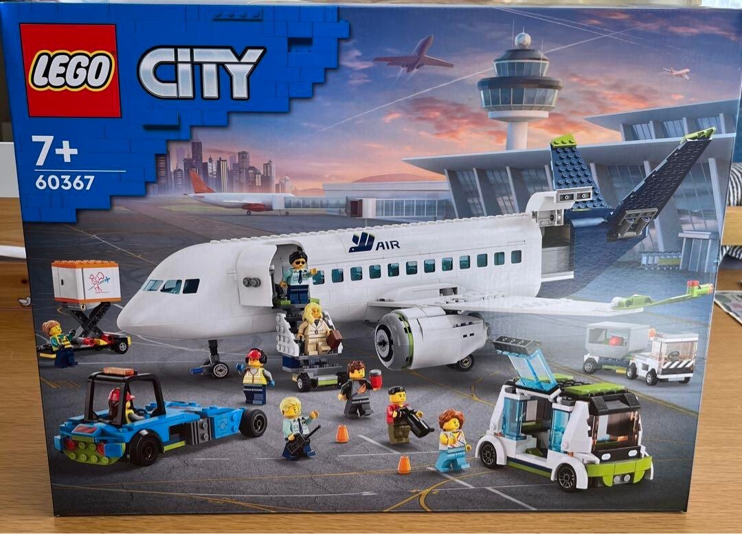 LEGO® City Passenger Airplane 60367 Brand Toy Block 913 Pcs New