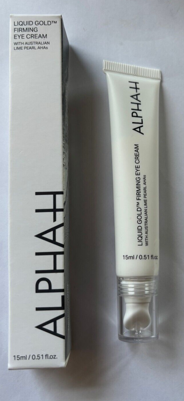 ALPHA H  Liquid Gold Firming Eye Cream 15ml Sealed RRP £64.99