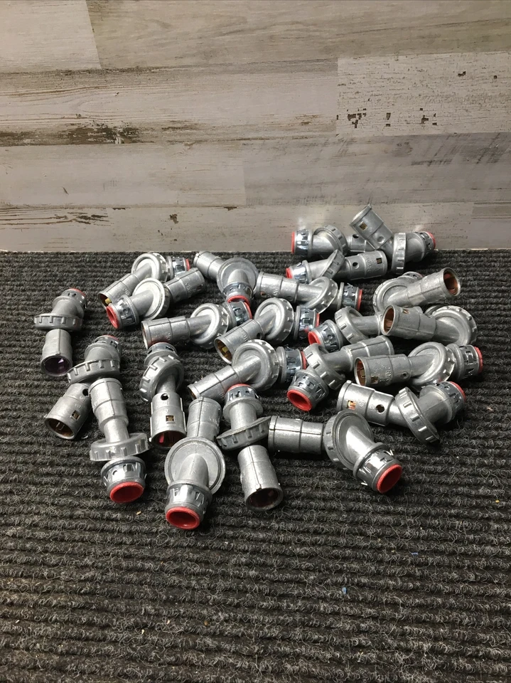 X23 Arlington 5090AST 1/2" 0 a 90 graus conector flexível AC MC conduíte flexível - Imagem 2 de 4