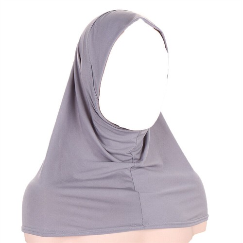 Mujeres Musulmanas Una Pieza Instantáneo Hiyab Gorra Cuello Cubierta Turbante Envoltura Pañuelo Mantón - Imagen 43 de 61