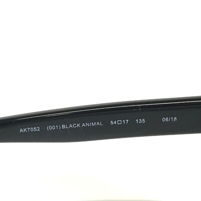 Anne Klein Sunglasses AK7052 001 Black Brown Striped Tiger  display picture 1