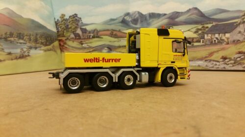 HEAVY HAULAGE W.S.I. FURRER 8X4 MERC BALLAST TRACTOR UNIT 1/50 SCALE CODE / 3 - Picture 2 of 11