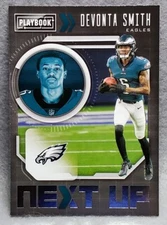 DeVonta Smith, 2021 Panini Playbook Next Up #NXT-DVS, Eagles
