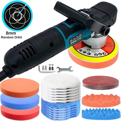 Orbital Dual Action Car Polisher Buffer Sander 6" Polishing Waxing ...