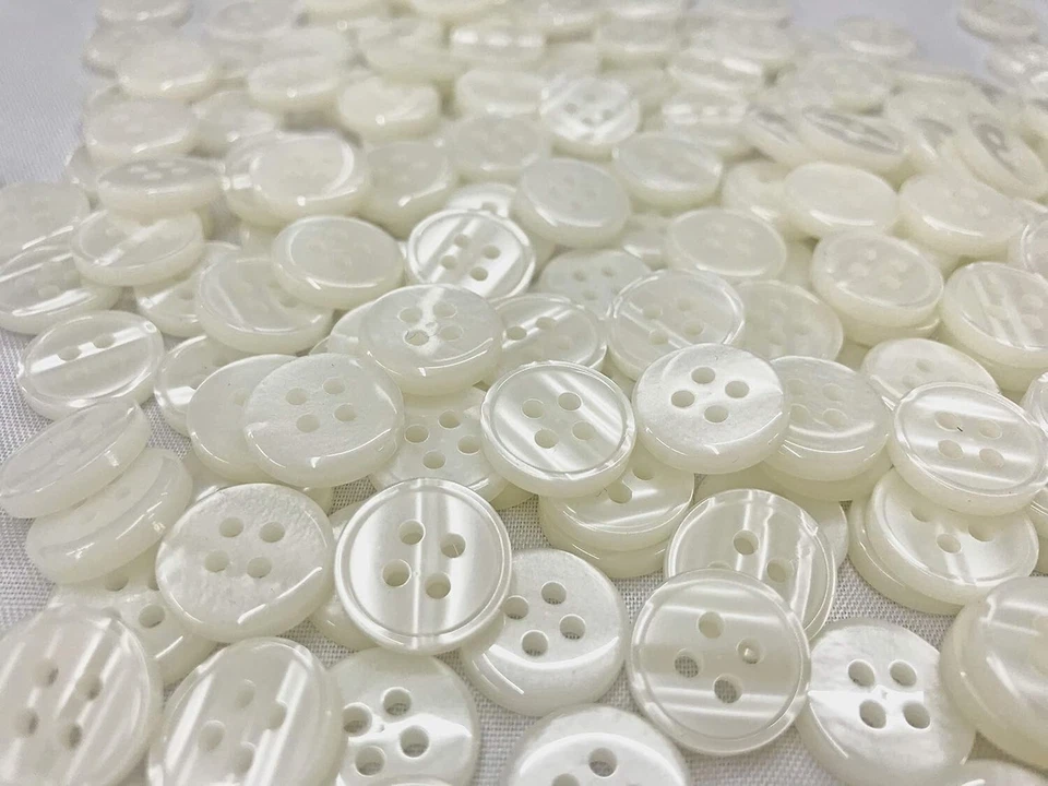 210pcs 15mm 4-Hole Shirt Buttons Mix Colors for Sewing Crafts DIY Clothes - Image 4 of 4