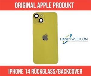 ✅w.NEU 100% Original Apple iPhone 14 Rückglass VORMONTIERT Backcover Akkudeckel✅