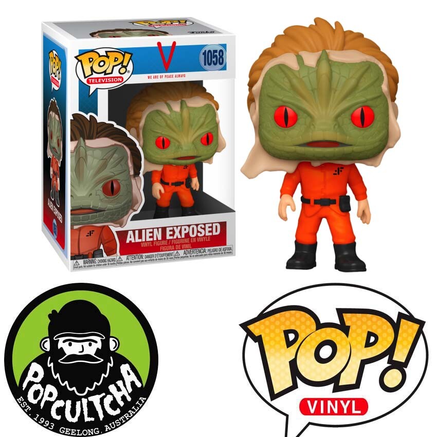 V (1984) - Alien Exposed Pop! Vinyl Figure &Quot;New&Quot;