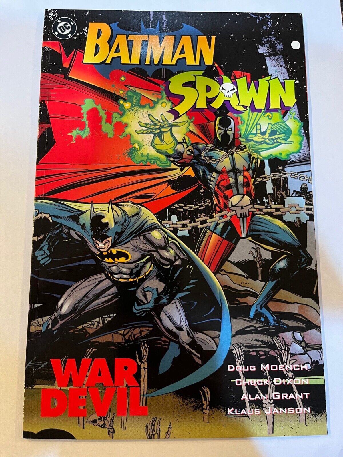 Batman Spawn War Devil Crossover 1994 Comic Book DC Comics image Comics NM