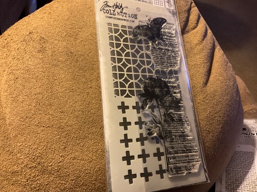 Tim Holtz/Stampers Anonymous Stamp & Stencil Set *YOUR CHOICE*-More updated 3/26 - Picture 25 of 36