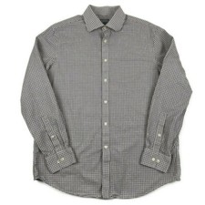 Michael Kors Button Up Dress Shirt Men's Large Regular Fit 100 Cotton
