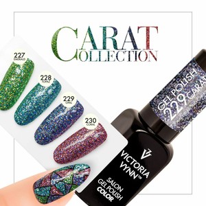 Victoria Vynn Carat Collection Gel-Nagellack | UV/LED Hybrid, Farbe 225 Silber | Für Hybrid- & Soak-Off-Maniküre