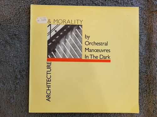 OMD ARCHITECTURE & MORALITY GERMAN DIE CUT IMPORT