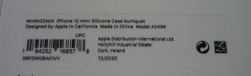 Oryginalne / Oficjalne Apple iPhone 12 Mini Silikonowe etui MagSafe - Kumquat - Zdjęcie 4 z 9