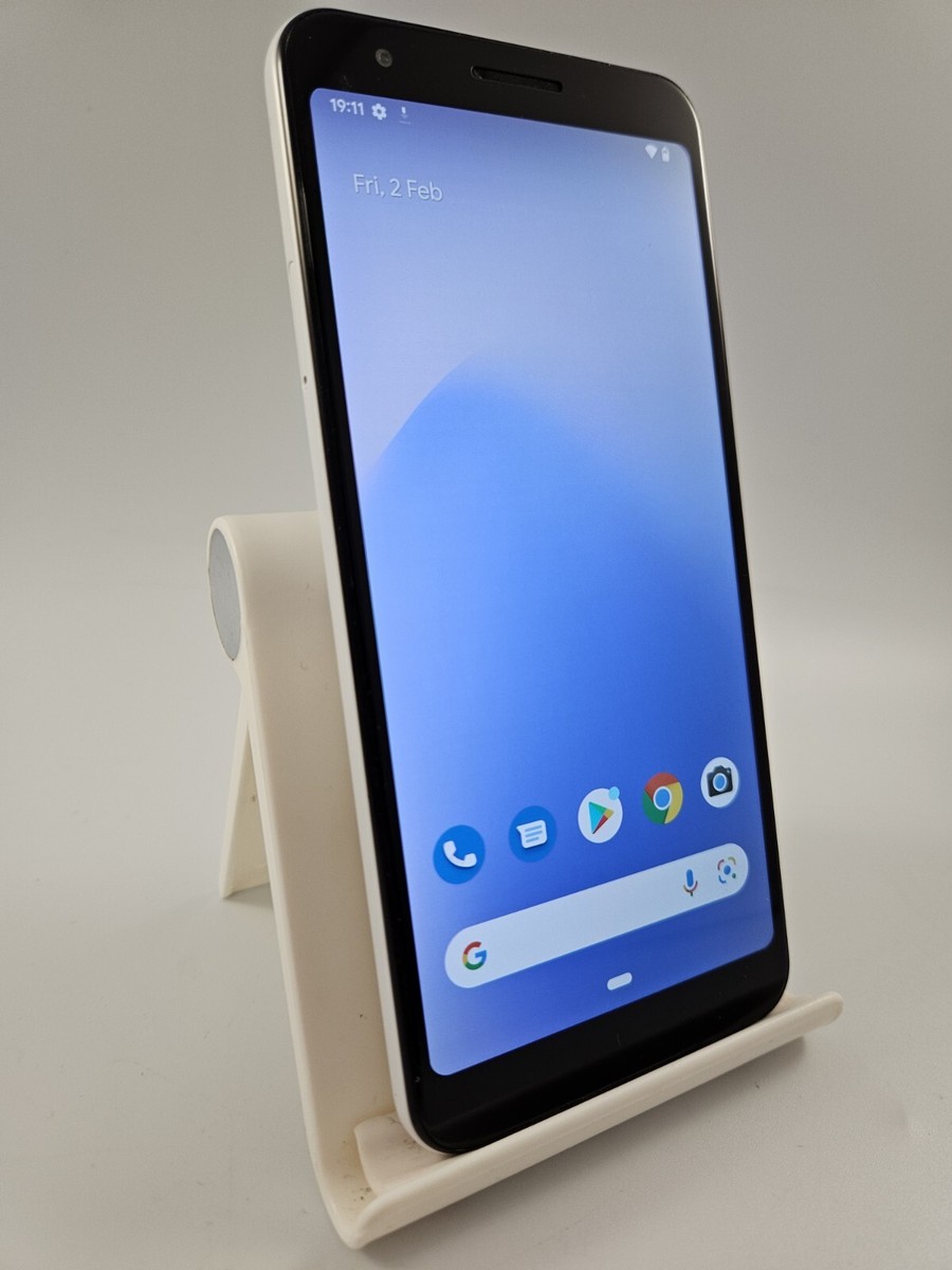 Google Pixel 3a White Unlocked 64GB 4GB RAM 5.6