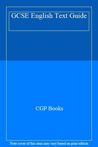 GCSE English Text Guide By CGP Books