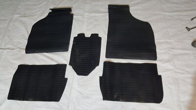 Teppich Matten Fiat Uno 3 Und 5 Türen Gummi Schwarze Auto Oldtimer Marke Everest