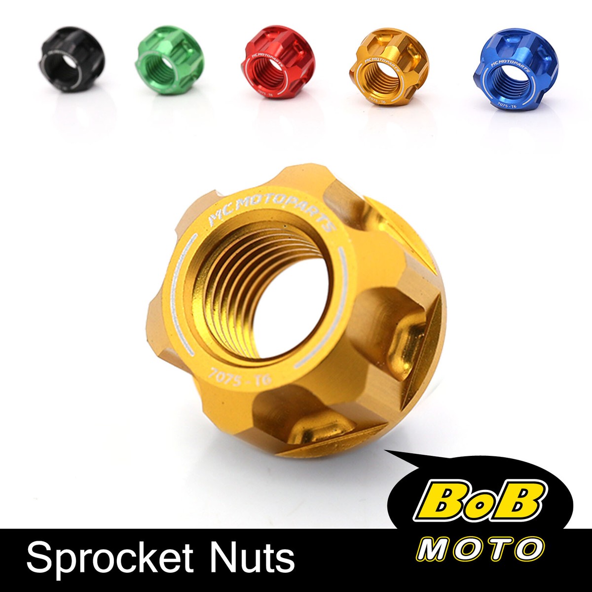 SPOKE6 Rear Sprocket Nuts x6 Fit 748 94-03 996 99 00 01 02